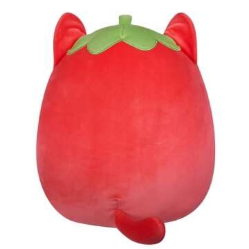 Squishmallows 12-Inch Olma Strawberry Cat Plush Toy