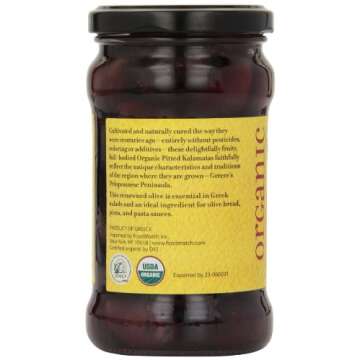 Divina Organic Kalamata Olives - Gourmet Taste from Greece