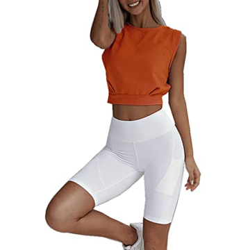 ARRIVE GUIDE Workout Crop Tops for Stylish Comfort