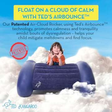 TED KANGAROO AIR Cloud Rocker | Sensory Chair for Kids