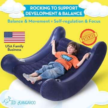 TED KANGAROO AIR Cloud Rocker | Sensory Chair for Kids