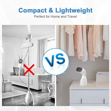 Handheld Steamer - Portable Clothes Iron for All Fabrics