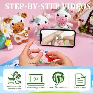 MAGIMUSE Crochet Kit for Beginners - All-in-One Crafting Solution