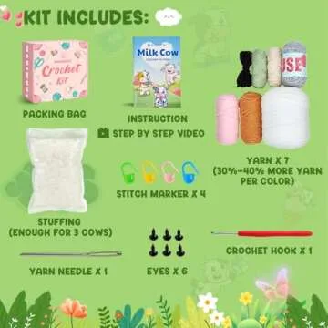 MAGIMUSE Crochet Kit for Beginners - All-in-One Crafting Solution