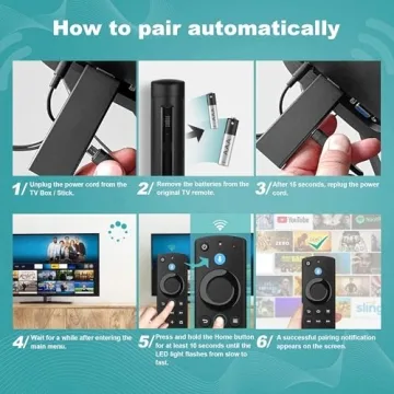 Universal Voice Remote for Fire TV Stick and Smart TVs