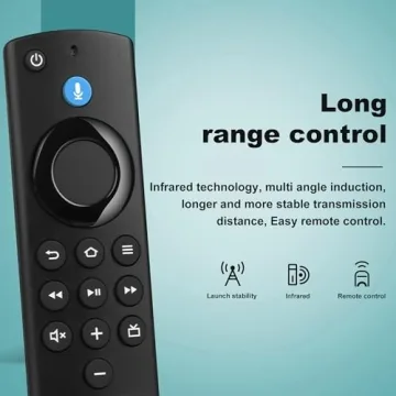 Universal Voice Remote for Fire TV Stick and Smart TVs