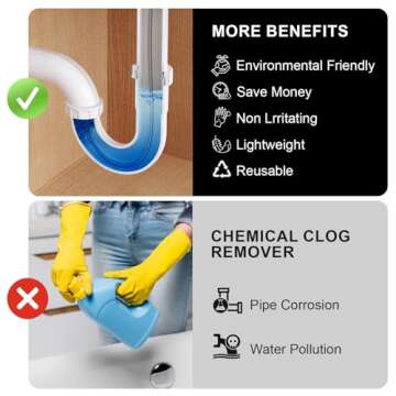 POPULO 20V Electric Cordless Drain Auger – 25Ft Auto-Feed Plumbing Snake with 2.0Ah Battery & Charger,Drain Snake Clog Remover for Bathroom, Sink, Shower, Sewer Pipes (3/4"-2")