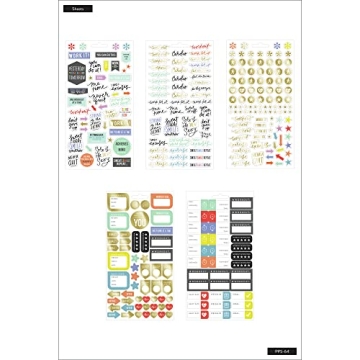 Fitness-Themed Planner Stickers for Motivation and Fun