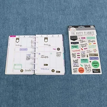 Fitness-Themed Planner Stickers for Motivation and Fun