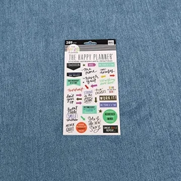 Fitness-Themed Planner Stickers for Motivation and Fun