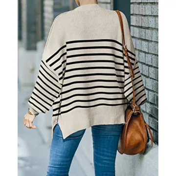 Stylish Oversized Knitted Pullover for Women