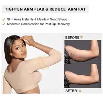 FeelinGirl Arm Compression Garment for Post-Surgery Confidence