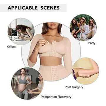 FeelinGirl Arm Compression Garment for Post-Surgery Confidence