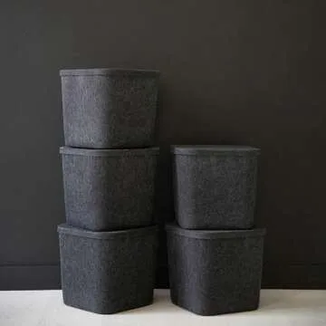 SortJoy Felt Storage Bins: Stylish and Sustainable Organization