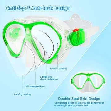 Gintenco Kids Snorkel Set: Safe and Fun Diving Gear for Kids