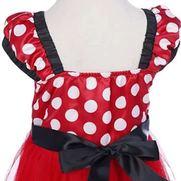 IBTOM CASTLE Toddler Princess Dress with 3D Ears for Girls