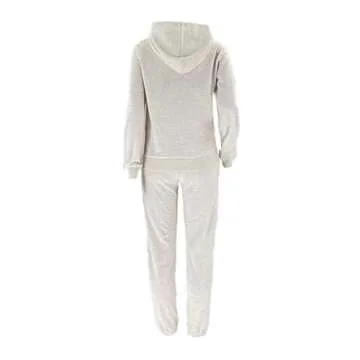 Akivide Womens 2 Piece Sweatsuit Oversized Hoodie Sweatshirt and Jogger Sweatpants Set Loose Fall Jogging Outfits with Pocket