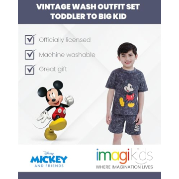 Disney Mickey Mouse Pluto Toddler Boys Outfit Set 3T