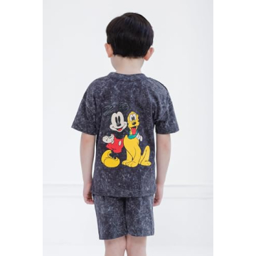 Disney Mickey Mouse Pluto Toddler Boys Outfit Set 3T