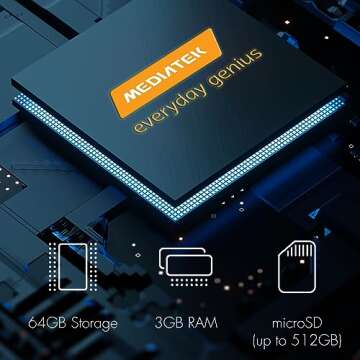 NUU A23 Plus Budget Cell Phone, Unlocked & Versatile