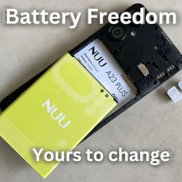 NUU A23 Plus Budget Cell Phone, Unlocked & Versatile