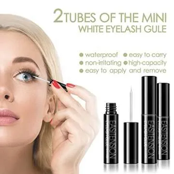 DIY Eyelash Extension, Glue Bonded Band Individual Lash 24 Clusters Natural Lashes Set, Home Eyelash Extension, C curl Lashes Pack 12mm,14mm (KIT-Natural)