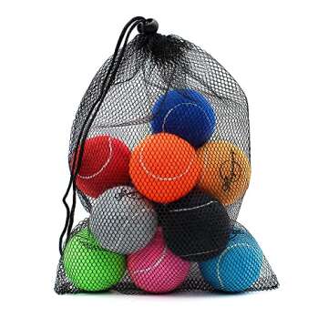 Magicorange Tennis Balls - 12 Pack Durable Training Balls for All Ages