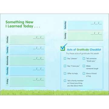 A Year of Gratitude Journal for Kids' 365 Daily Prompts