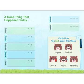 A Year of Gratitude Journal for Kids' 365 Daily Prompts