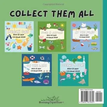 Happy Camper: Bold & Easy Coloring Book: Fun Adventures for All Ages | Bold & Easy | Bold lines and ...