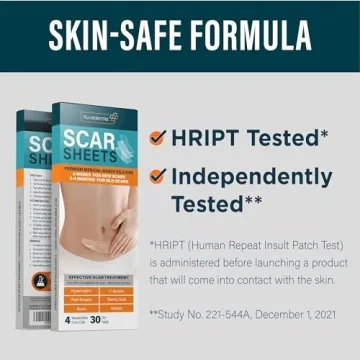 NUVADERMIS Silicone Scar Sheets - Effective Scar Treatment