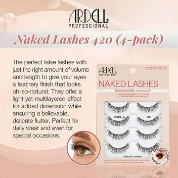 Ardell Naked Lashes 420 Multipack for Natural Beauty