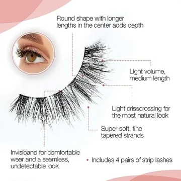 Ardell Naked Lashes 420 Multipack for Natural Beauty