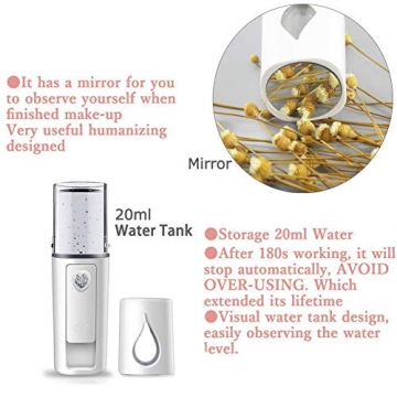 Portable Nano Facial Mister for Skin Hydration on the Go