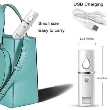Portable Nano Facial Mister for Skin Hydration on the Go