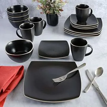 Gibson Soho Lounge Dinnerware Set - Modern Elegance