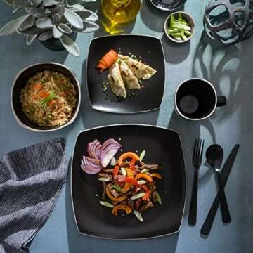 Gibson Soho Lounge Dinnerware Set - Modern Elegance