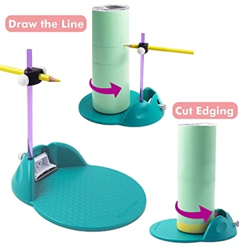 WHITEMOON Cup Edging Tool for Custom Tumblers Easy Use