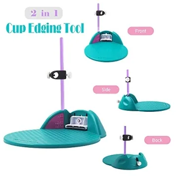 WHITEMOON Cup Edging Tool for Custom Tumblers Easy Use