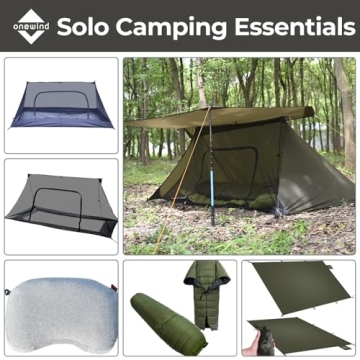 Onewind Emergency Shelter Lightweight Rainproof Tarp for Camping