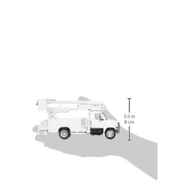 New Ray International 4200 Line Maintenance Service Truck White Long Haul Trucker Series 1/43 Diecast Model