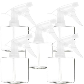 Youngever 5 Pack Empty Plastic Spray Bottles – Ideal for Cleaning & Pet Training Solutions (12 Oun...