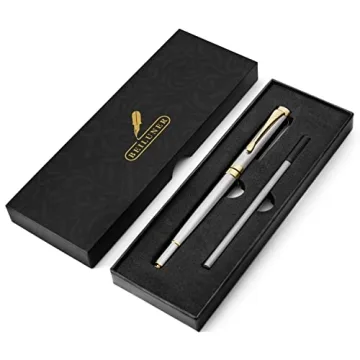 BEILUNER Chrome Metal Ballpoint Pen Gift Set