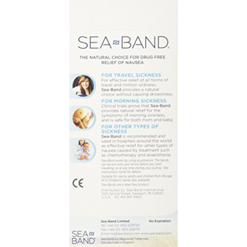 Sea-band Adult Wristband 2 Pairs