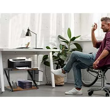 Y&ME YM Desktop Printer Stand with Storage Bag