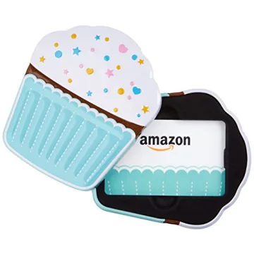 Amazon.com Gift Card in a Birthday Cupcake Tin