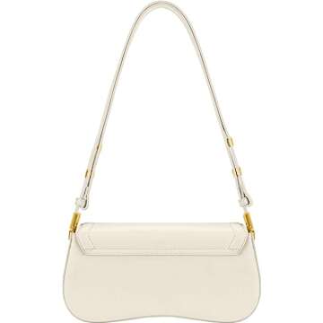 JW PEI Women's White Shoulder Bag - Eco-Friendly Style