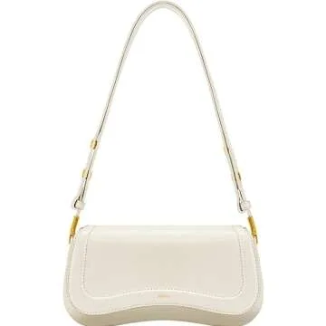 JW PEI Women's White Shoulder Bag - Eco-Friendly Style