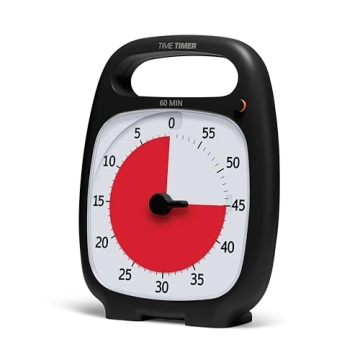 TIME TIMER PLUS 60 Minute Visual Timer for Kids & Adults
