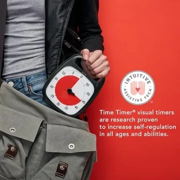 TIME TIMER PLUS 60 Minute Visual Timer for Kids & Adults
